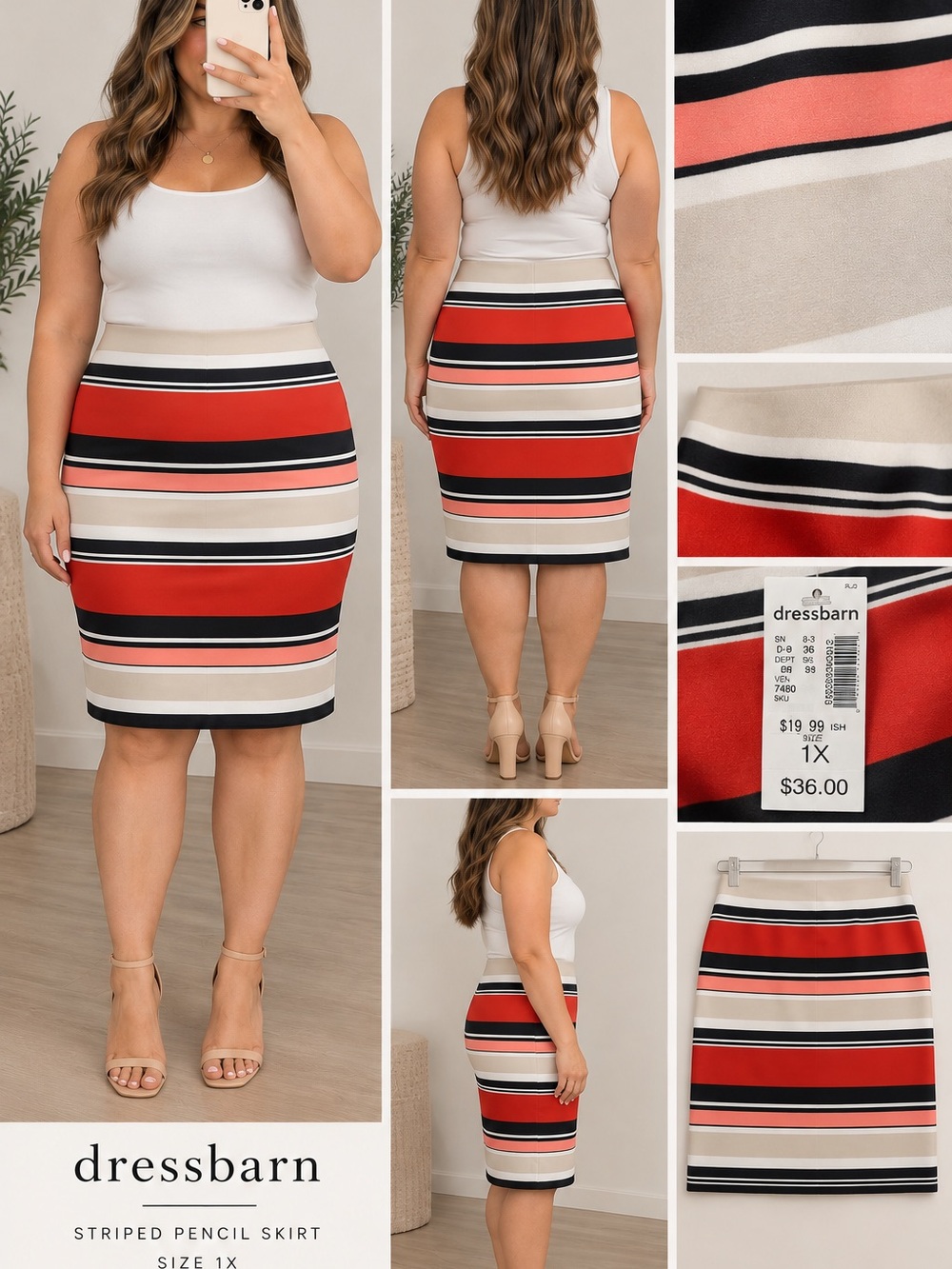 dressbarn Pencil Skirt - Size 1X